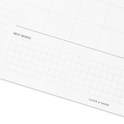 Monthly Executive Desk Mat